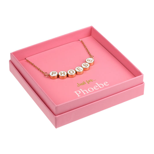 NE109 - Just For Personalised Necklace - Phoebe