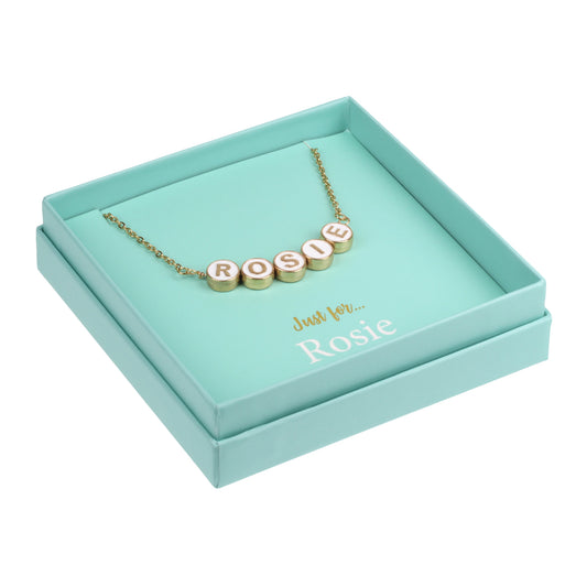 NE114 - Just For Personalised Necklace - Rosie