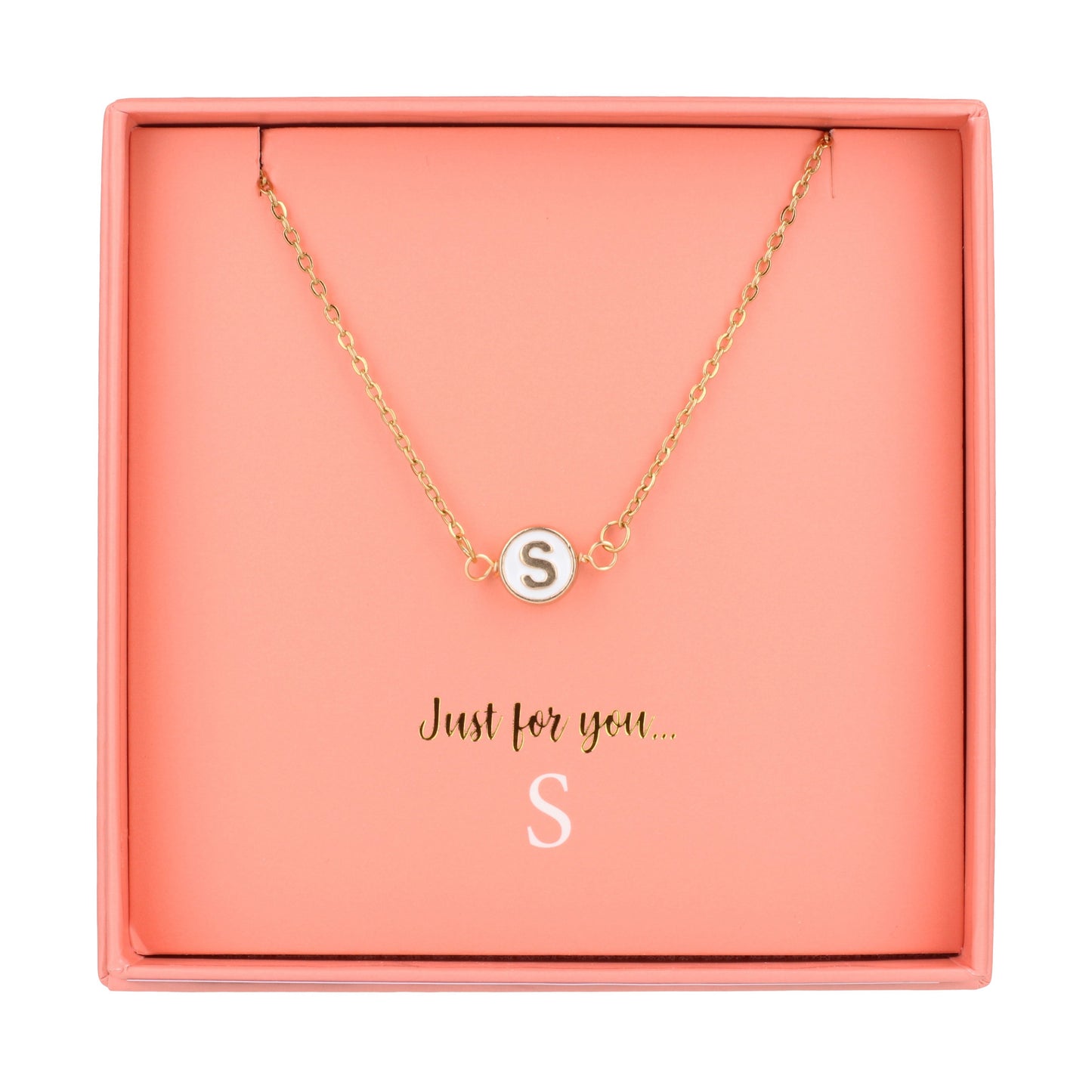 Just For Personalised Necklace - S