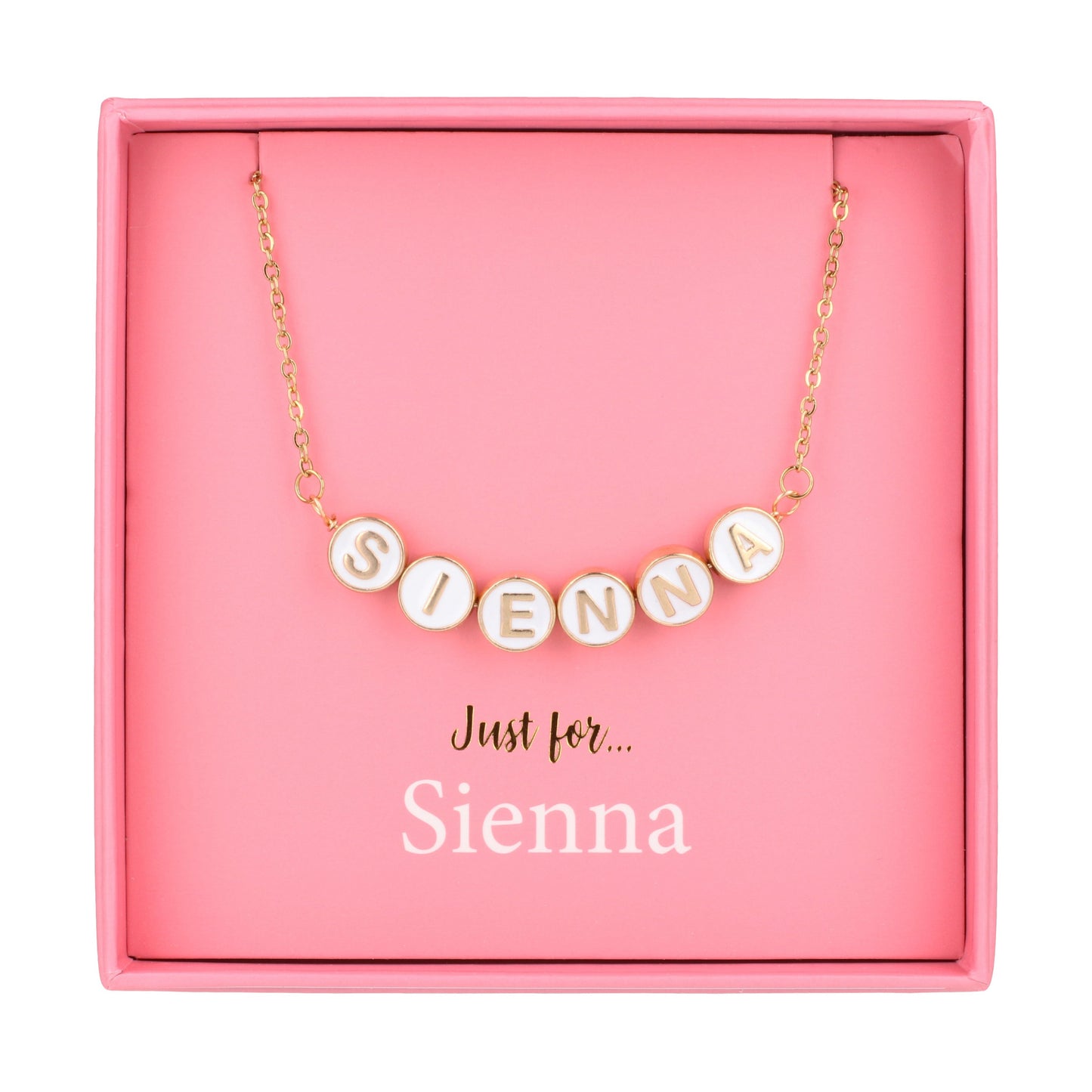Just For Personalised Necklace - Sienna
