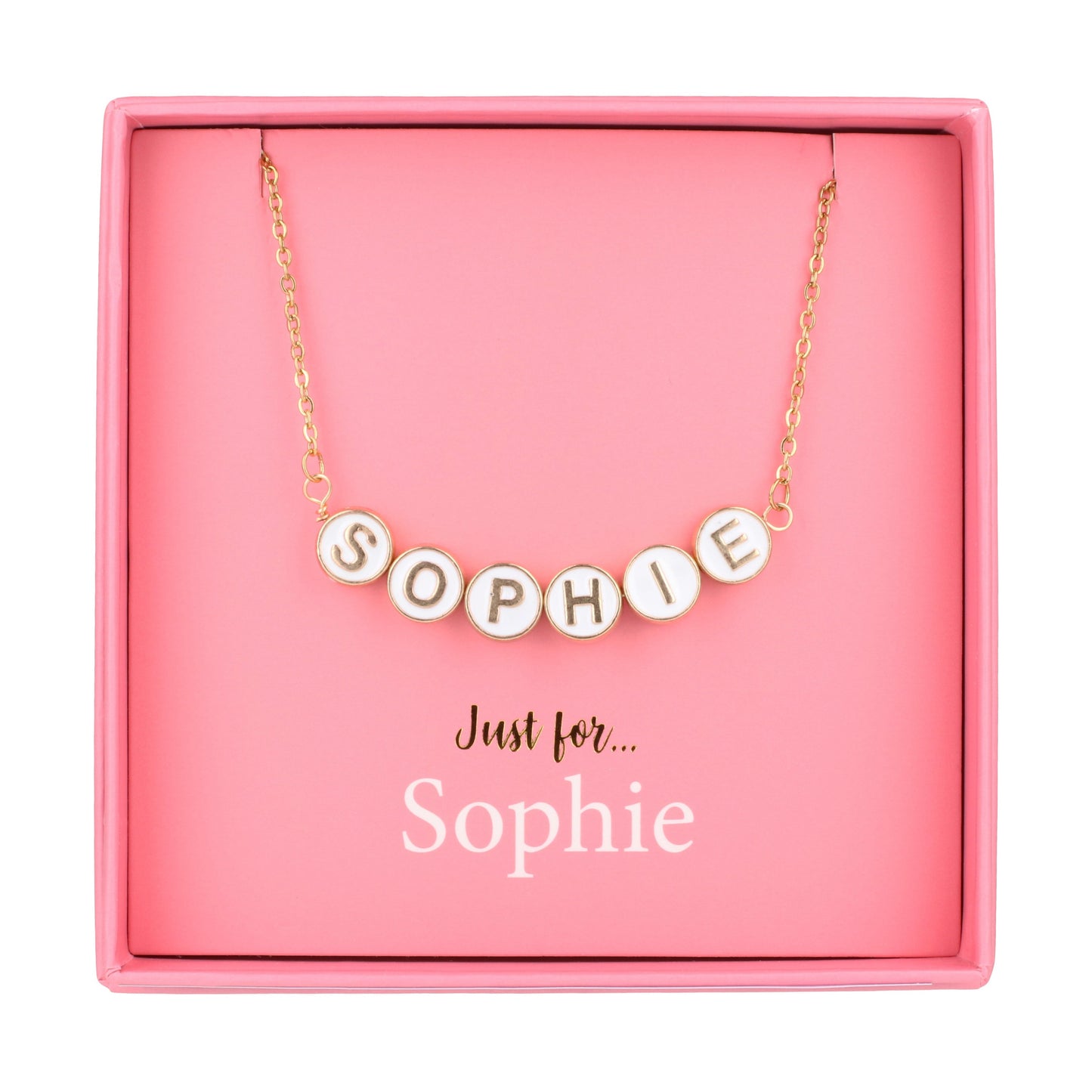 Just For Personalised Necklace - Sophie
