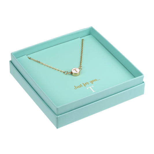 NE123 - Just For Personalised Necklace - T