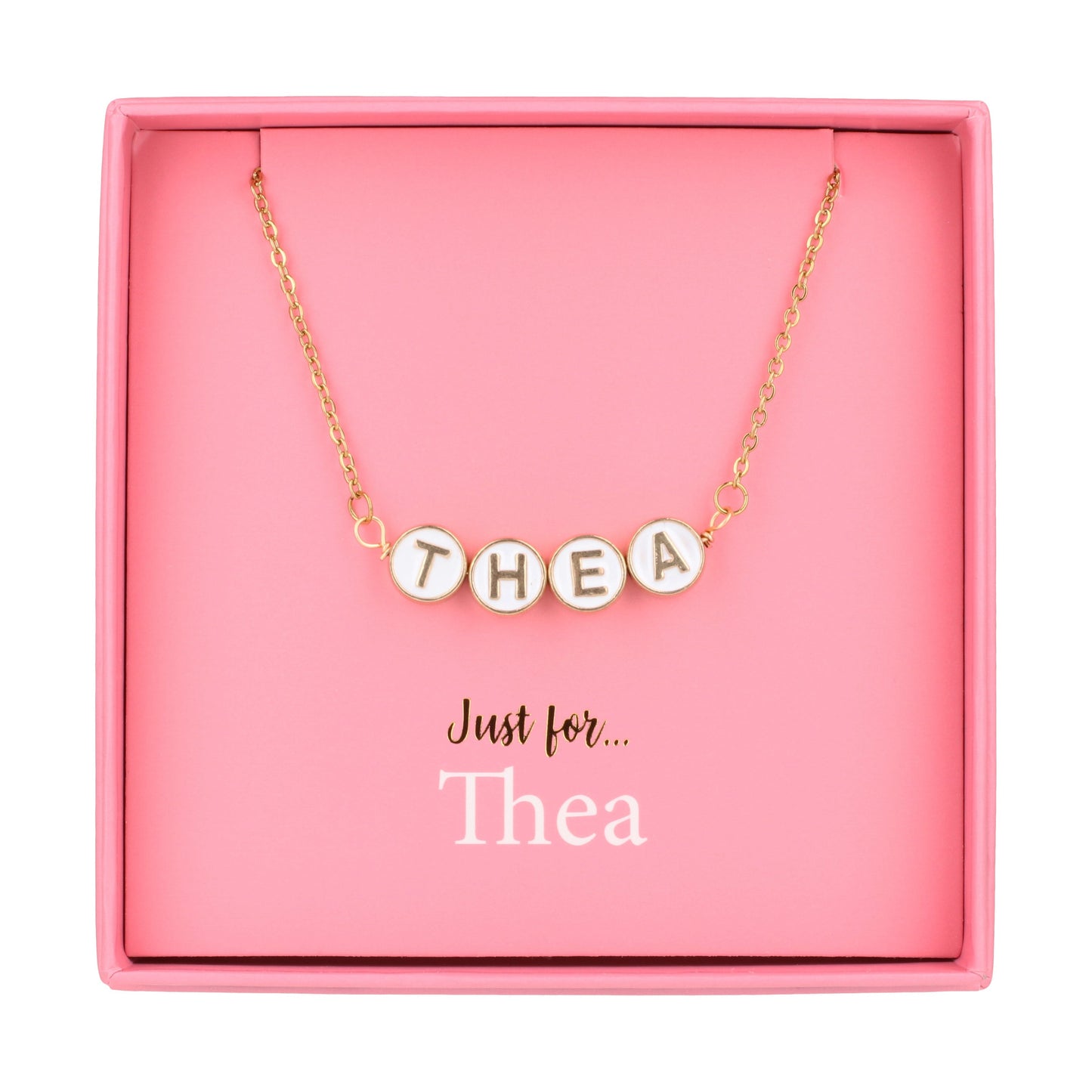 Just For Personalised Necklace - Thea