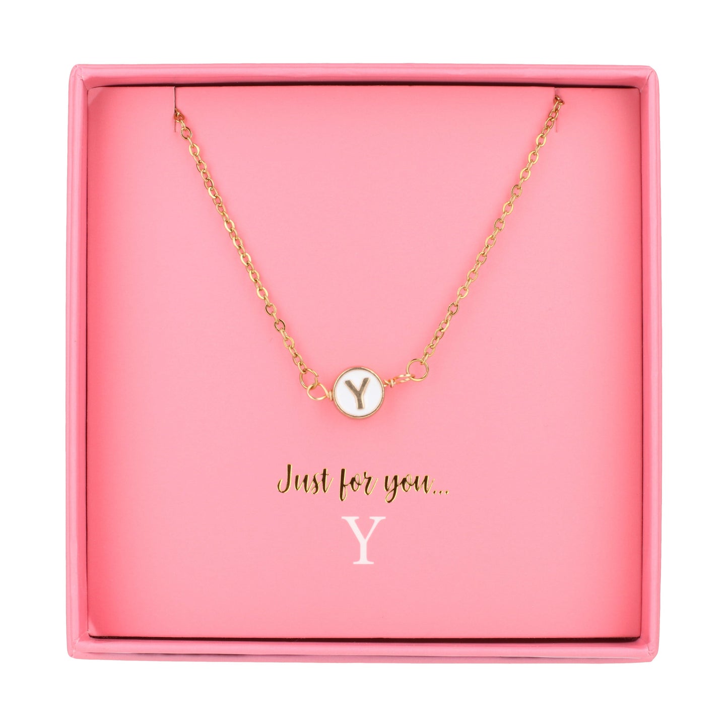 Just For Personalised Necklace - Y