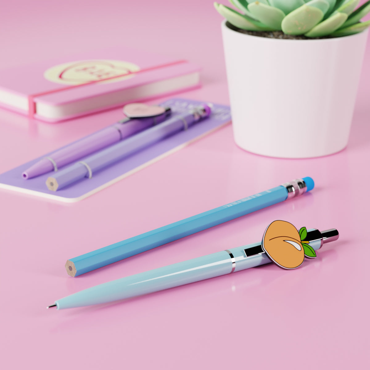 I Saw This Pen - Peach