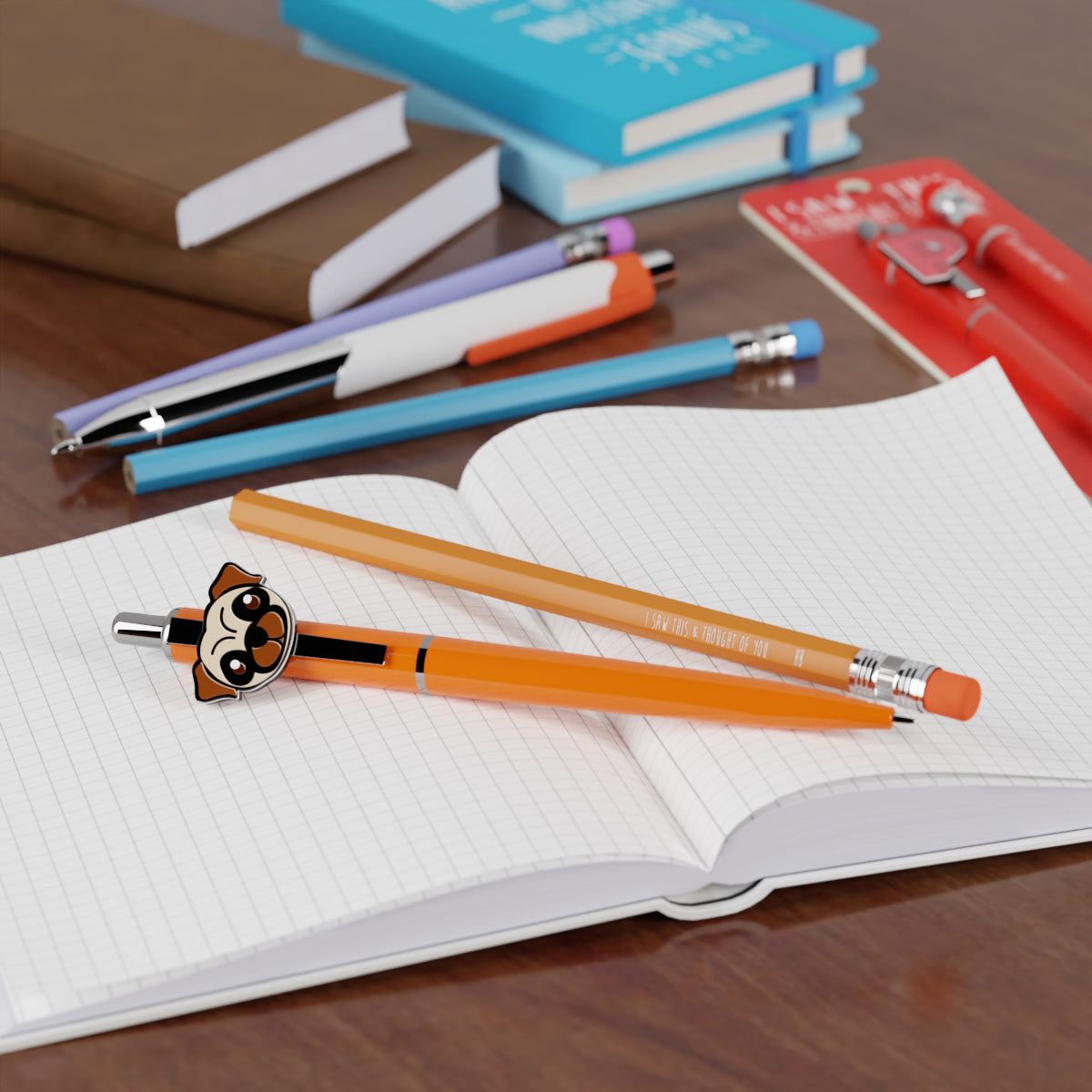 I Saw This Pen - Pug