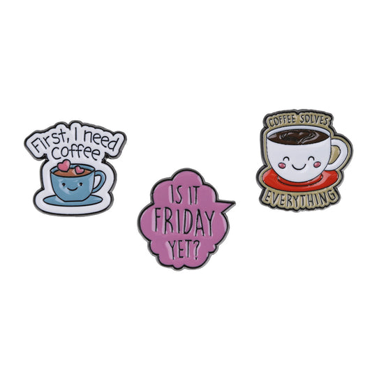 PIN031 - Pin Badges - Is It Friday Yet?