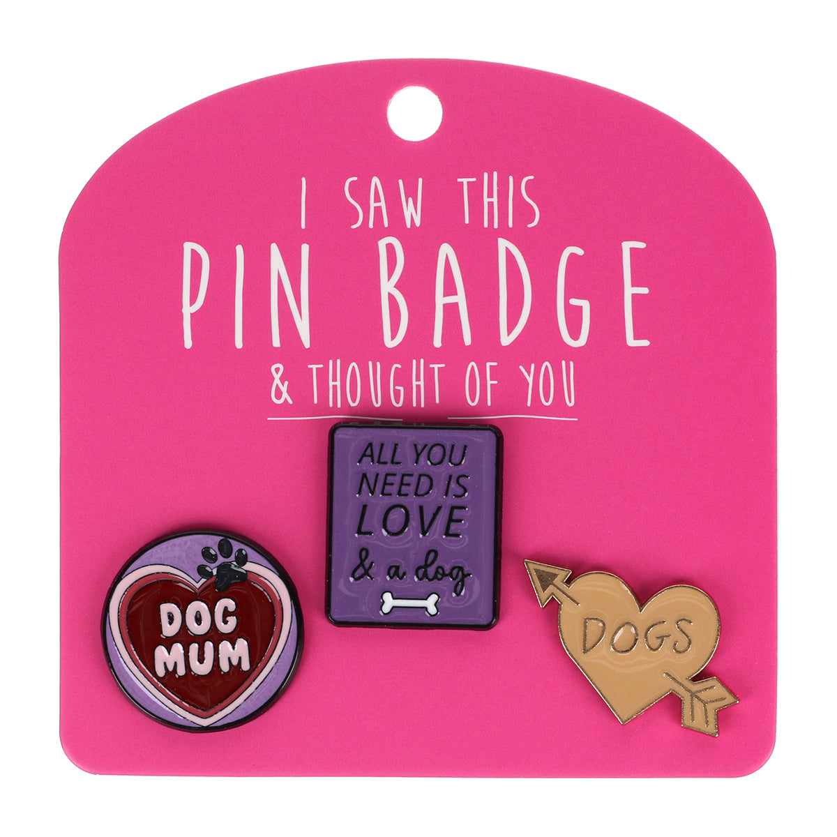 Pin Badges - Dog Mum