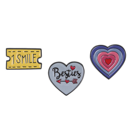 PIN047 - Pin Badges - Besties