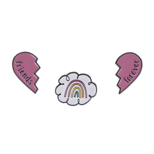 PIN052 - Pin Badges - Friends Forever