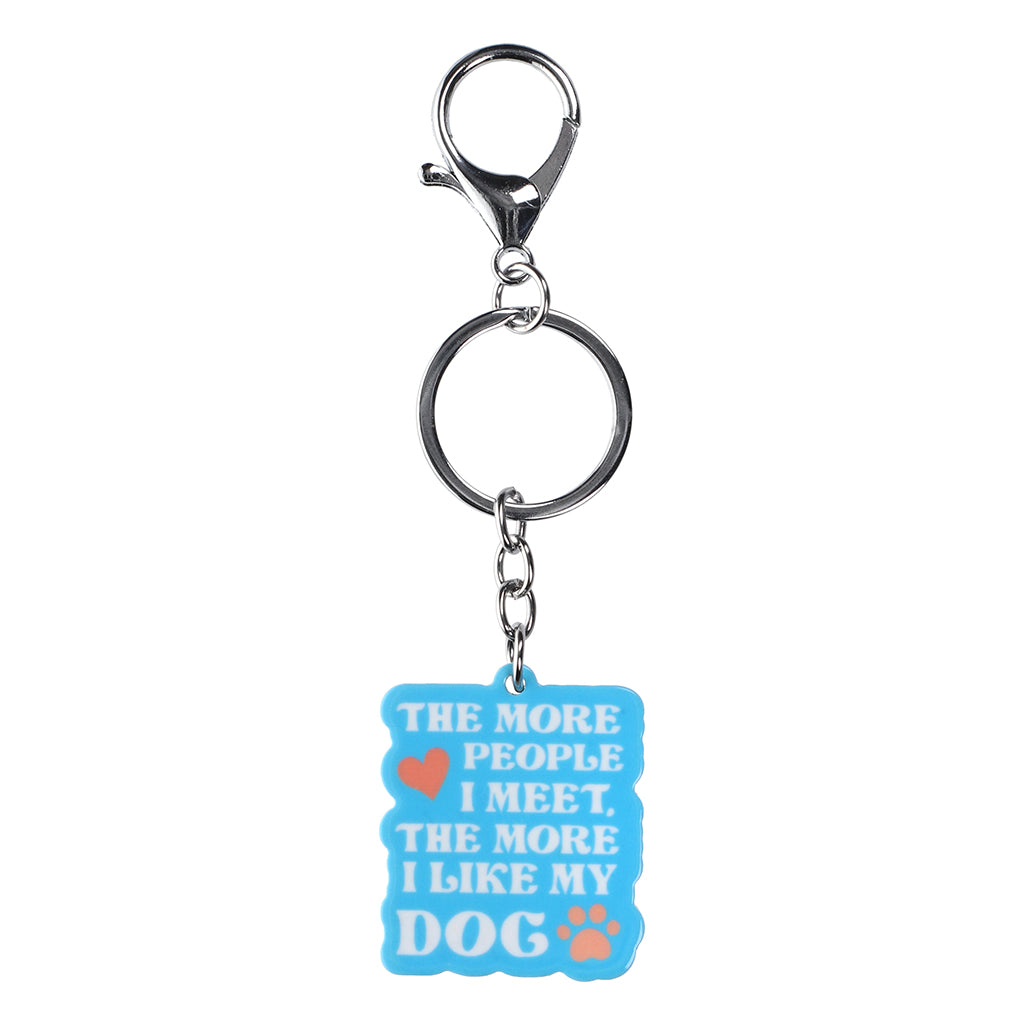 PK007 - Pet Keyring - More People I Meet