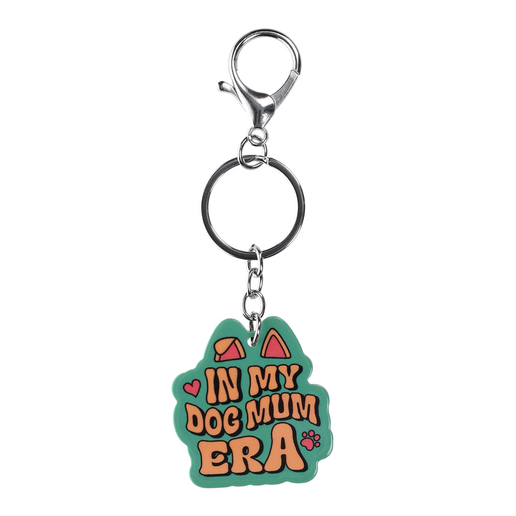 PK074 - Pet Keyring - Dog Mum Era