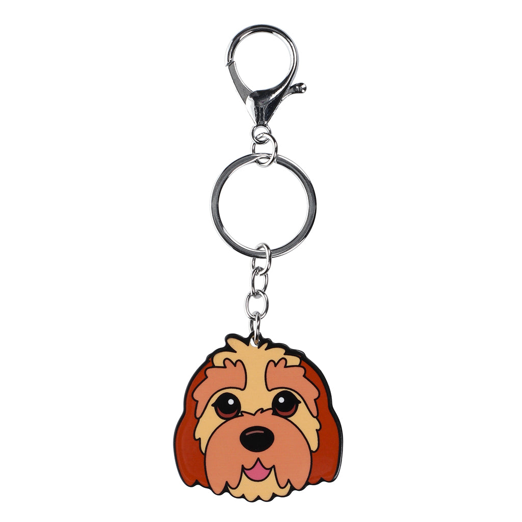 PK095 - Pet Keyring - Labradoodle