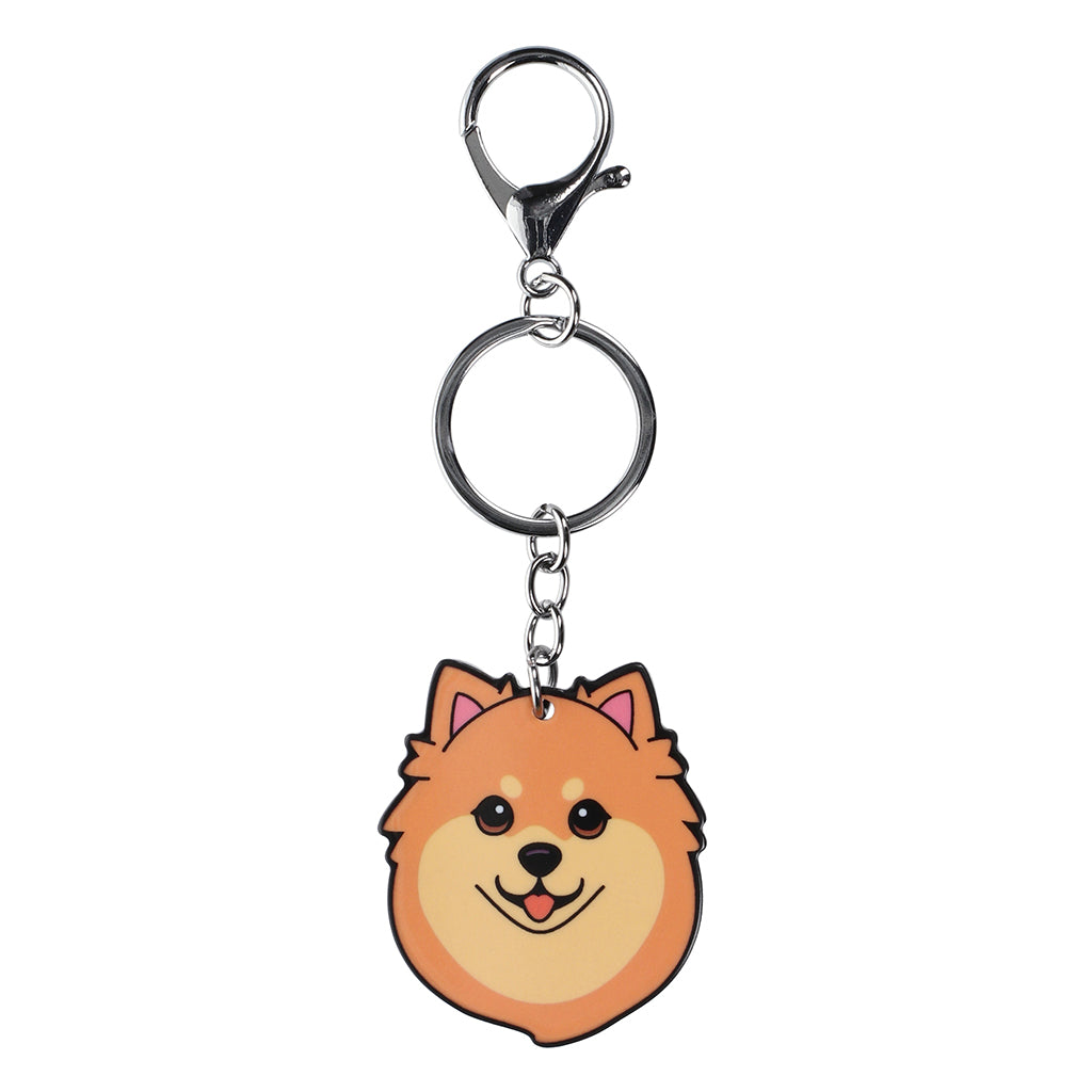 PK104 - Pet Keyring - Pomeranian