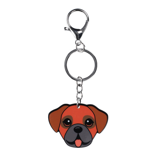 PK119 - Pet Keyring - Puggle