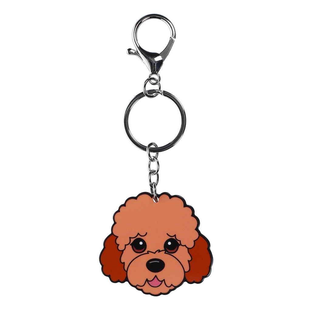 PK134 - Pet Keyring - Toy Poodle