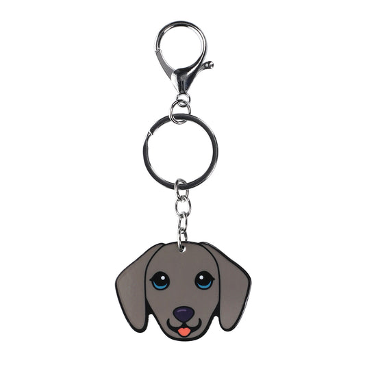 PK135 - Pet Keyring - Weimaraner
