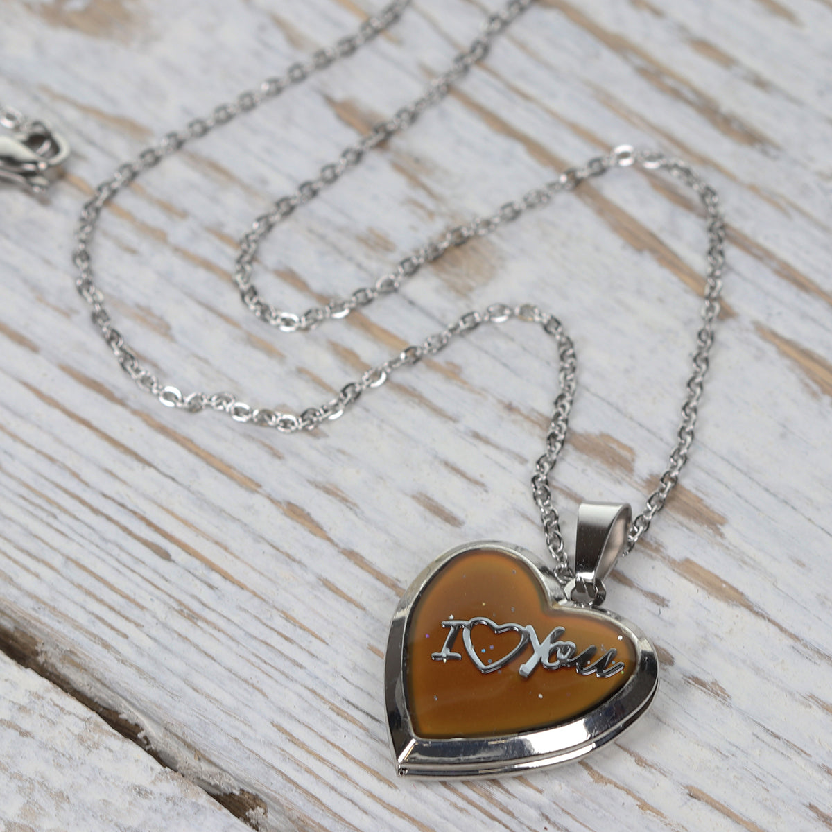 Personalised Mood Locket - I Love You