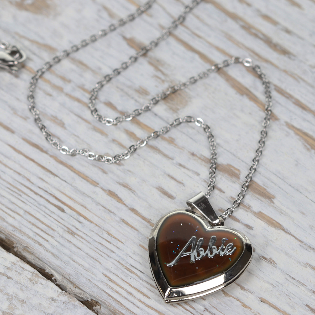 PML029 - Personalised Mood Locket - Abbie
