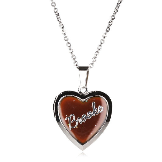 PML047 - Personalised Mood Locket - Brooke