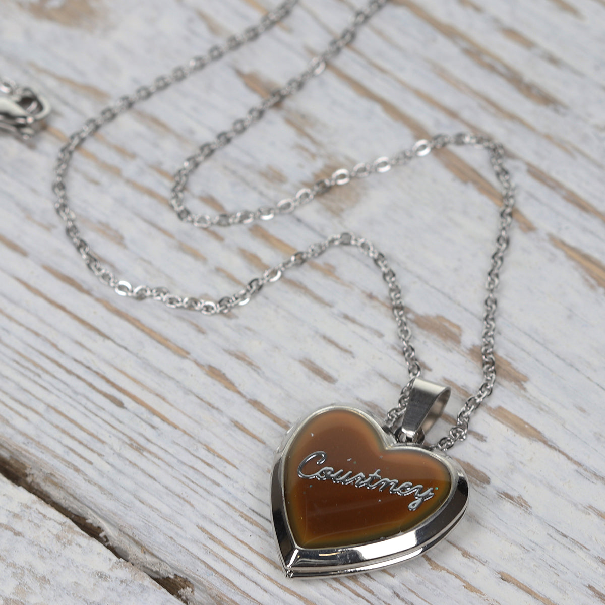 PML055 - Personalised Mood Locket - Courtney
