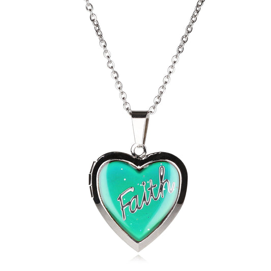 Personalised Mood Locket - Faith
