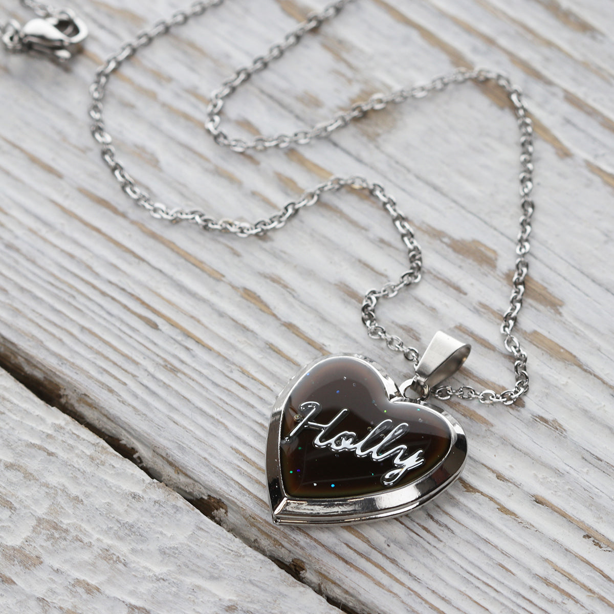 Personalised Mood Locket - Holly