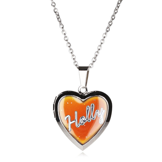 Personalised Mood Locket - Holly