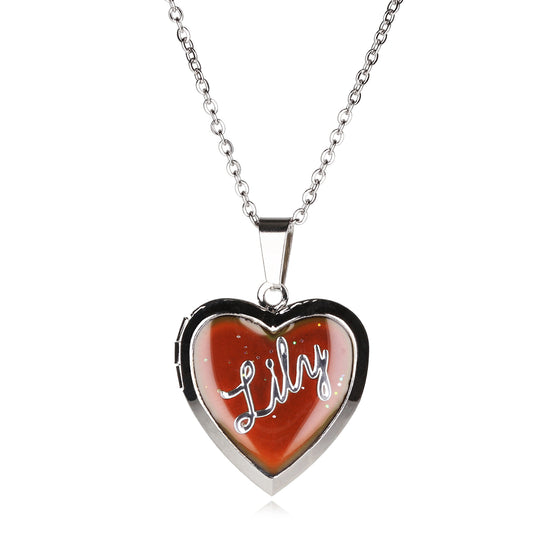 PML123 - Personalised Mood Locket - Lily