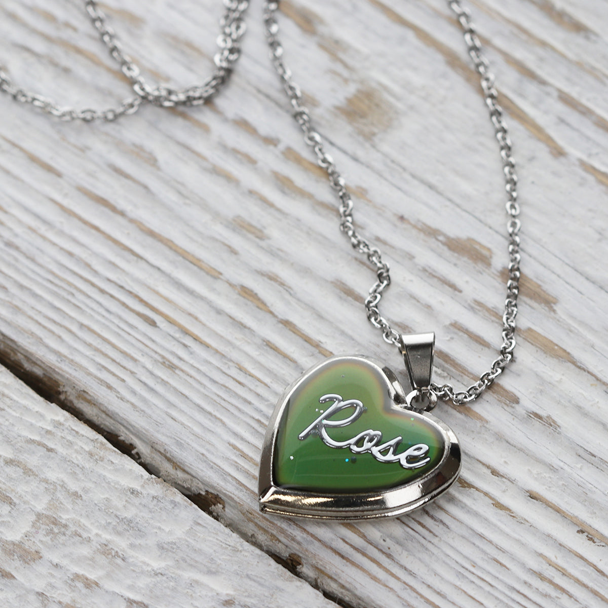 PML158 - Personalised Mood Locket - Rose