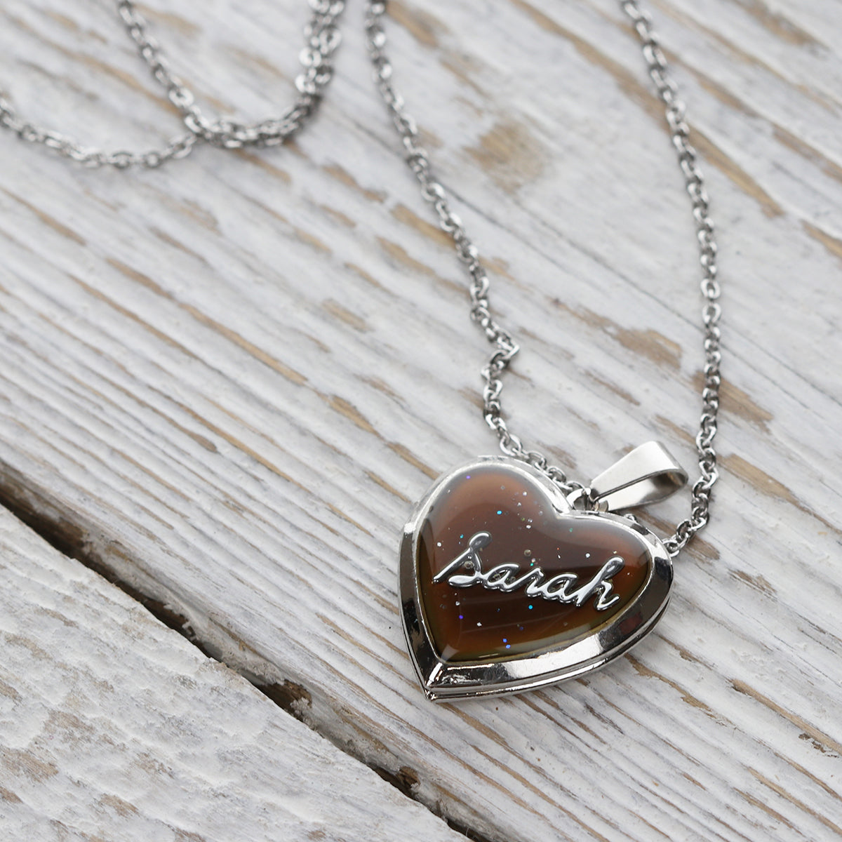 Personalised Mood Locket - Sarah