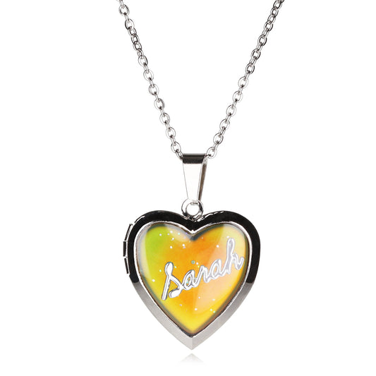 Personalised Mood Locket - Sarah