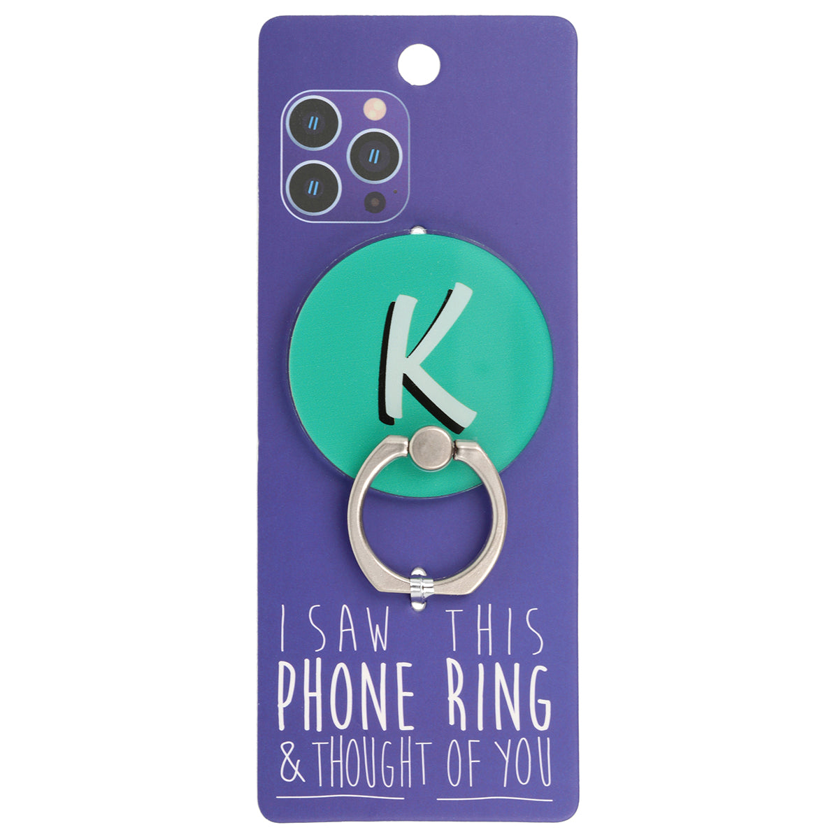 I Saw This Phone Ring - K