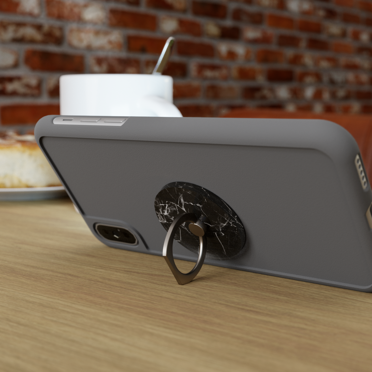 PR095 - I Saw This Phone Ring - Black Marble