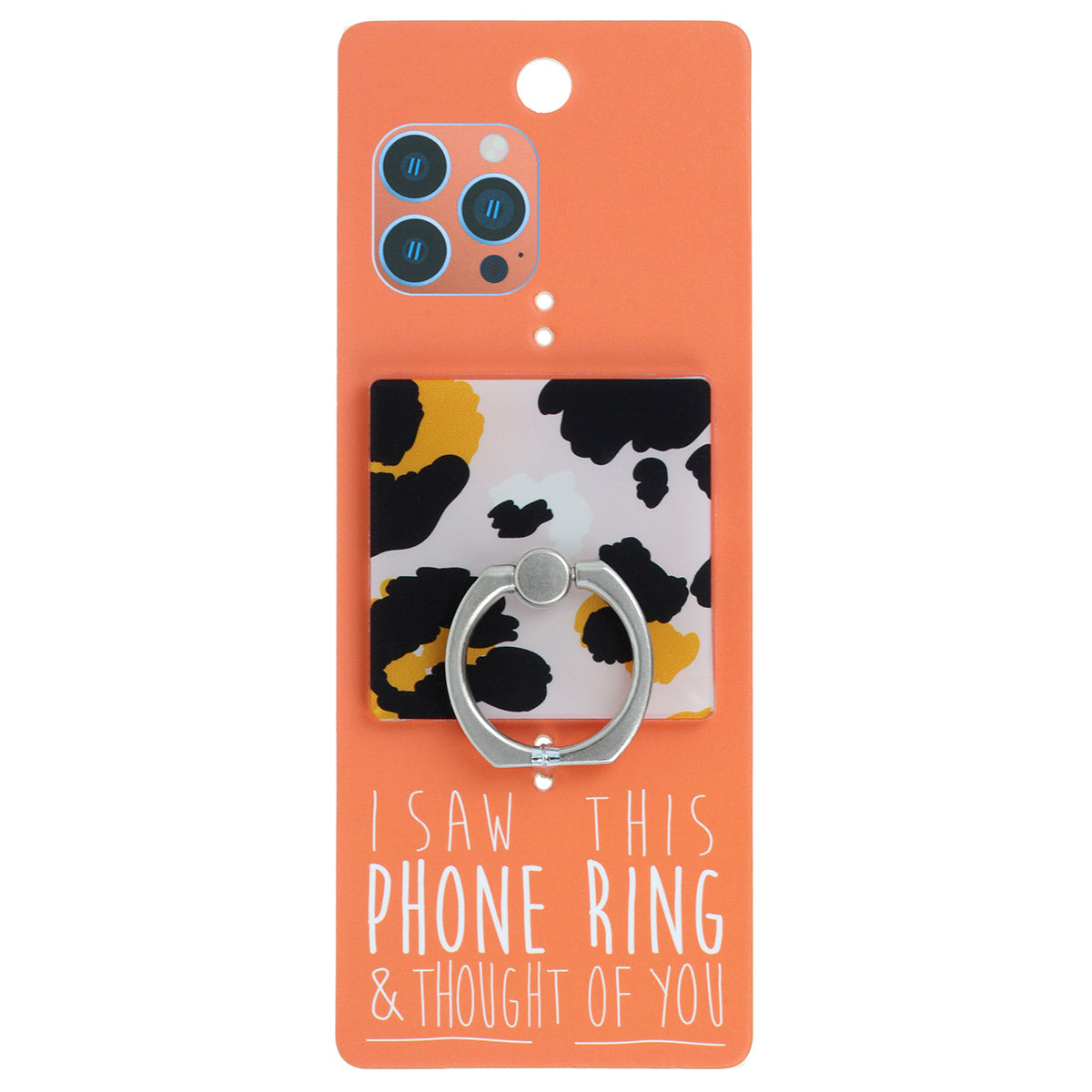 I Saw This Phone Ring - Pink and Orange Print