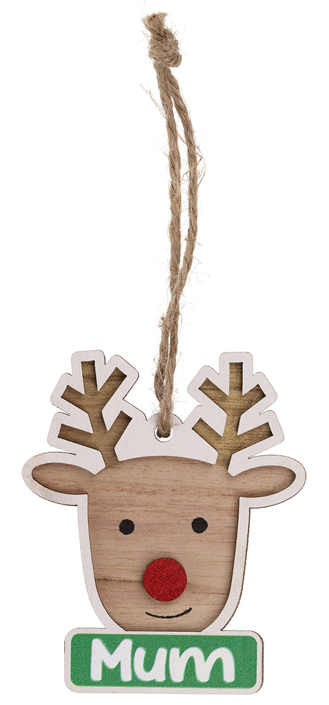 Reindeer Decoration - Mum