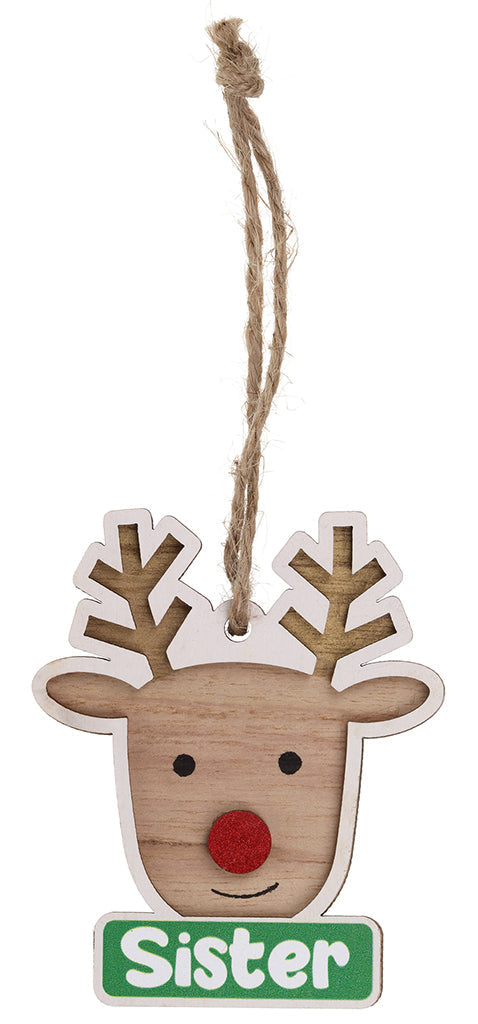 Reindeer Decoration - Sister
