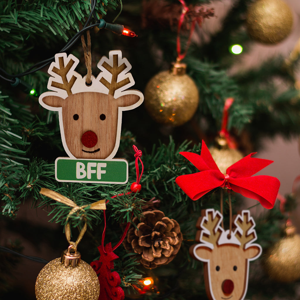 RD014 - Reindeer Decoration - BFF