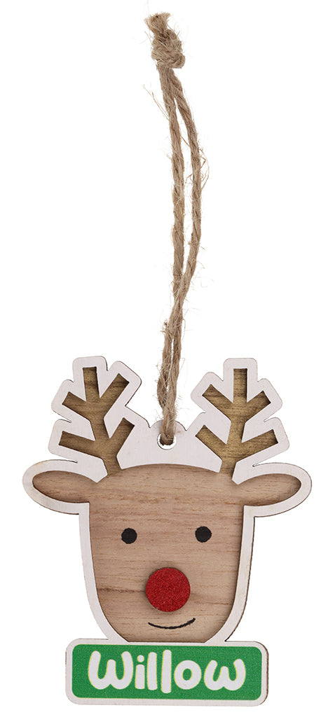 Reindeer Decoration - Willow