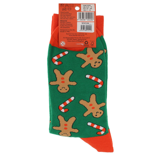 SOC26 - Socks - Gingerbread