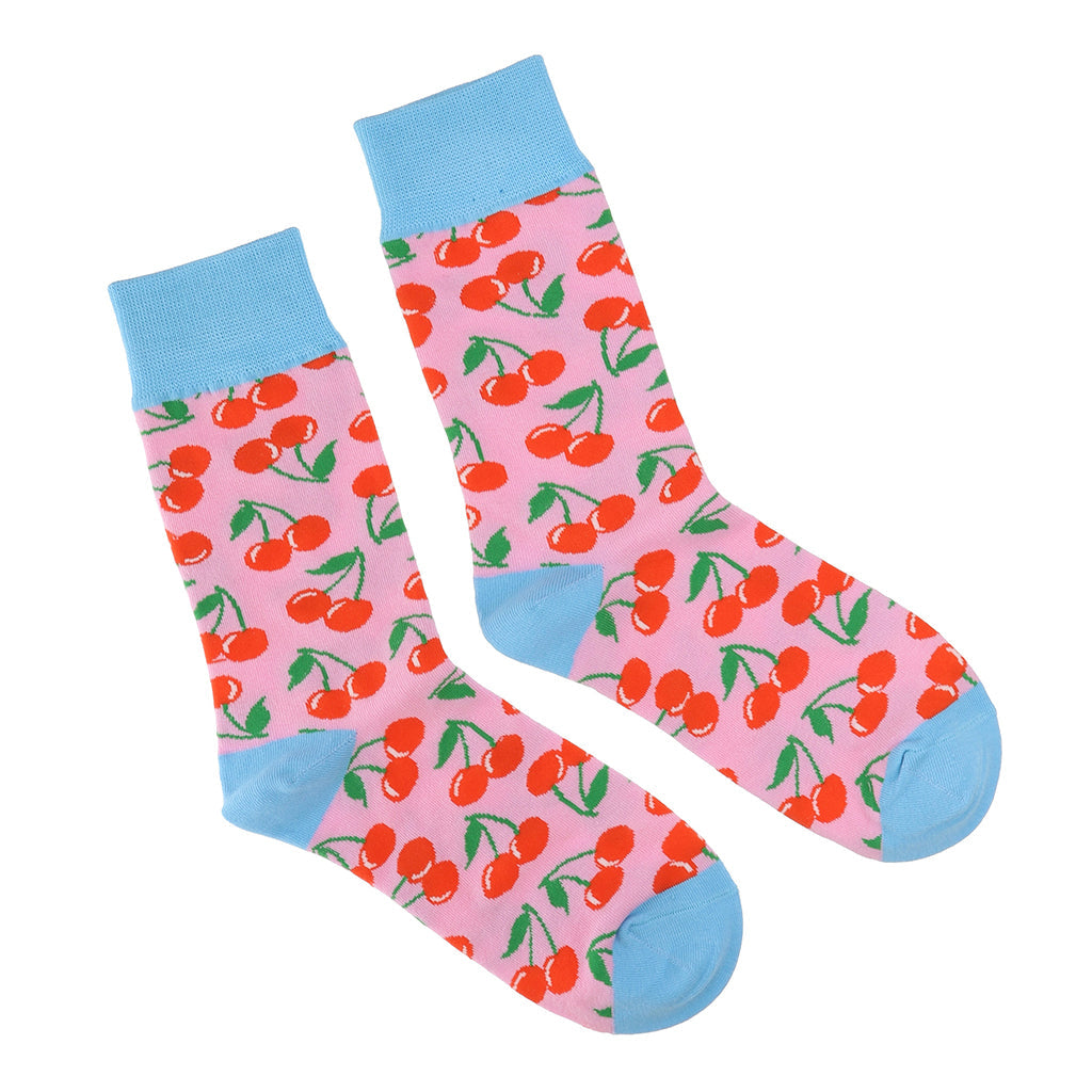 SOC44 - Socks - Cherry