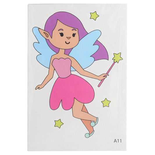 Temporary Tattoos-Pink Star