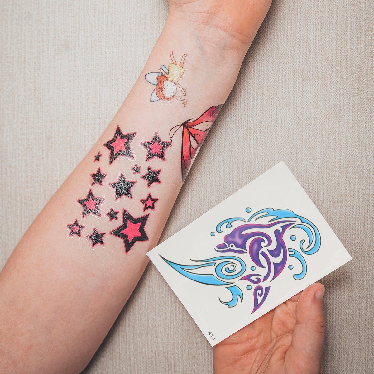 Temporary Tattoos-Dolphin