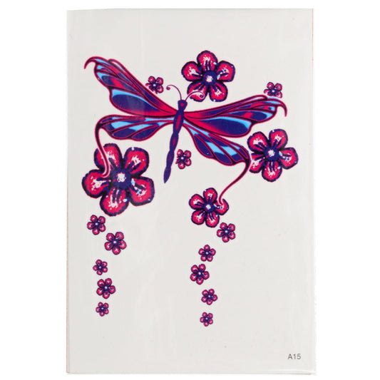 TATA15 - Temporary Tattoos-Dragonfly