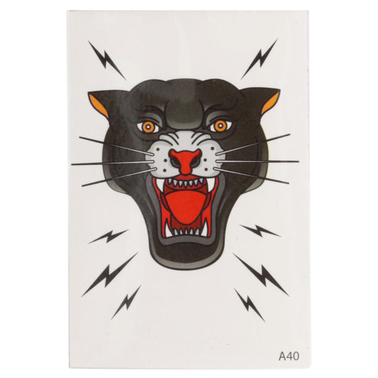 TATA40 - Temporary Tattoos-Panther
