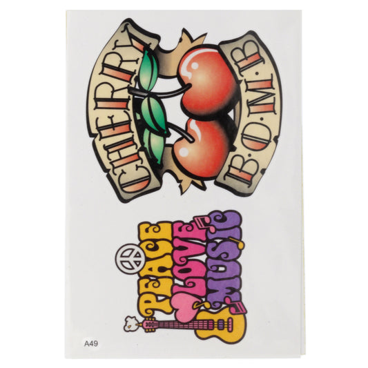 TATA49 - Temporary Tattoos-Cherry Bomb