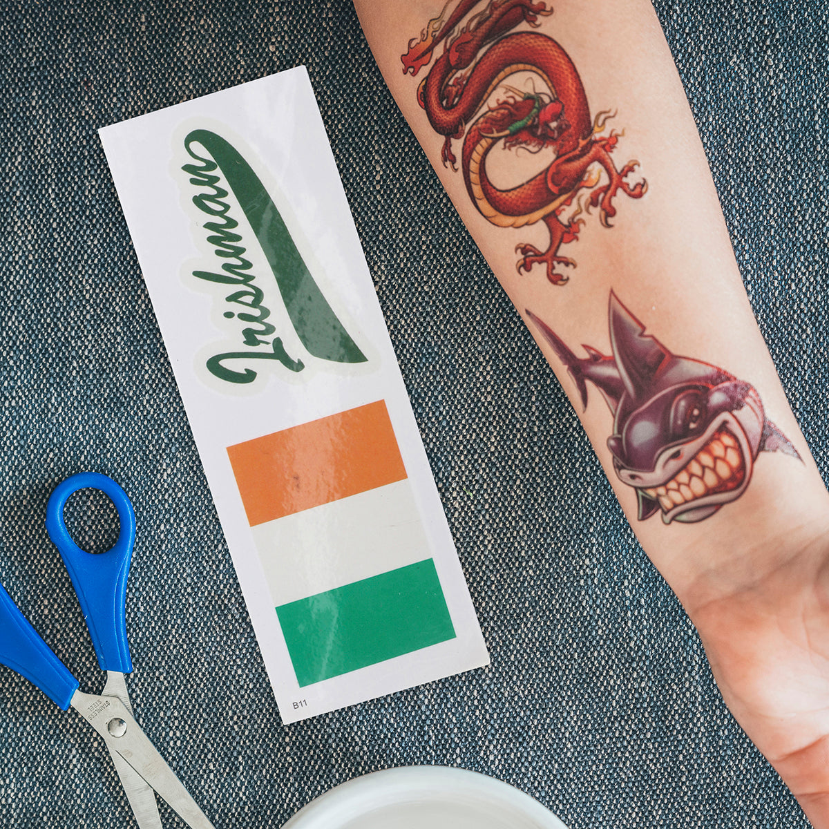 TATB11 - Temporary Tattoos-Ireland