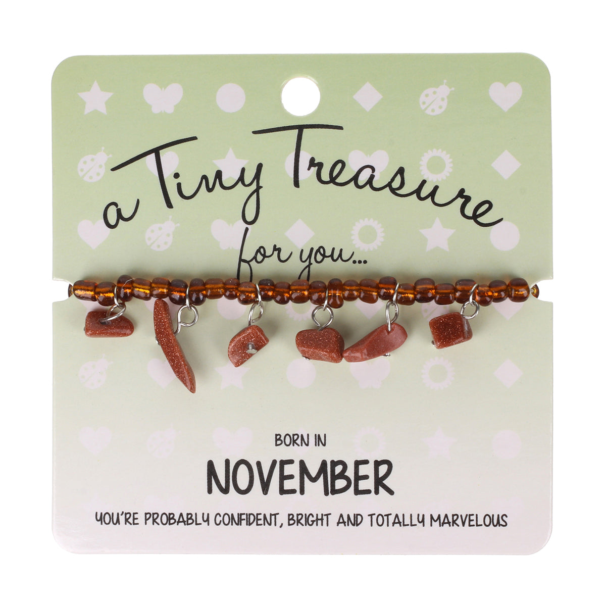 Tiny Treasures Bracelet - November