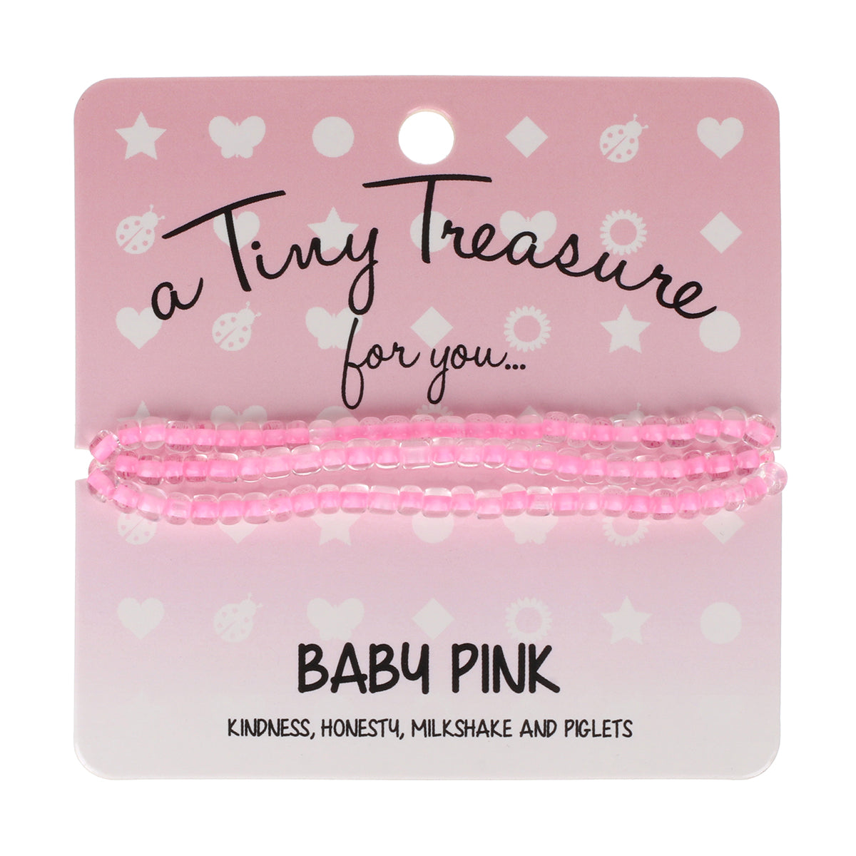 Tiny Treasures Bracelet - Baby Pink