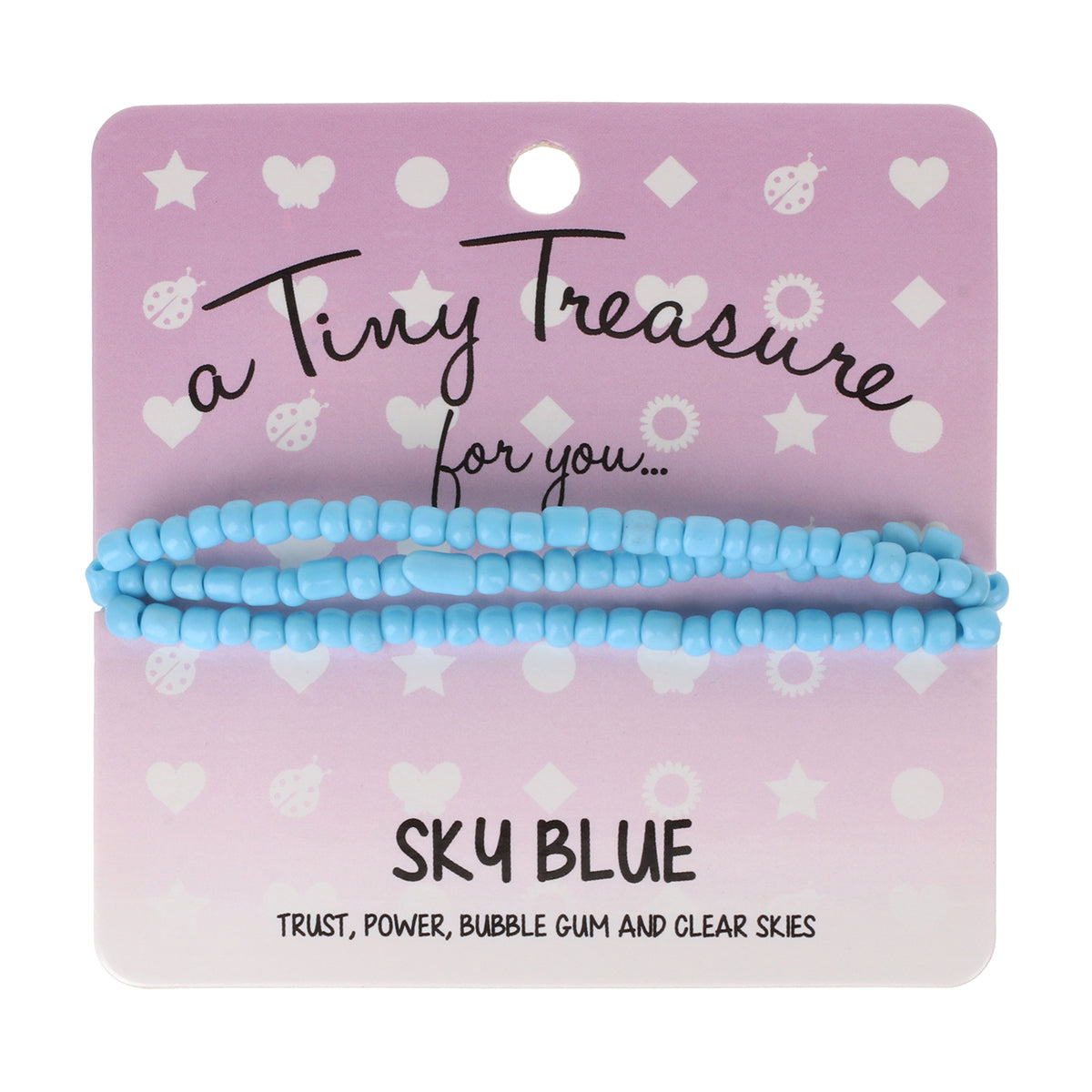 Tiny Treasures Bracelet - Sky Blue